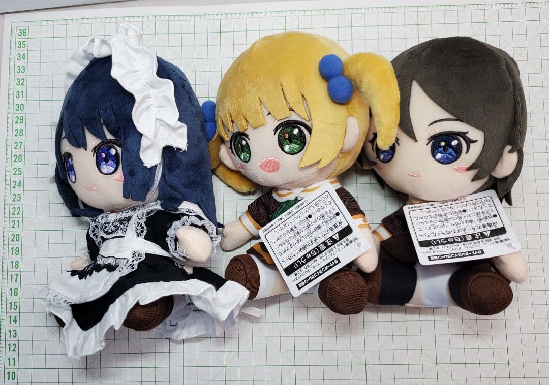 【タイクレ限定】響け！ユーフォニアム ぬいぐるみ　高坂 麗奈と2人メイド衣装付き