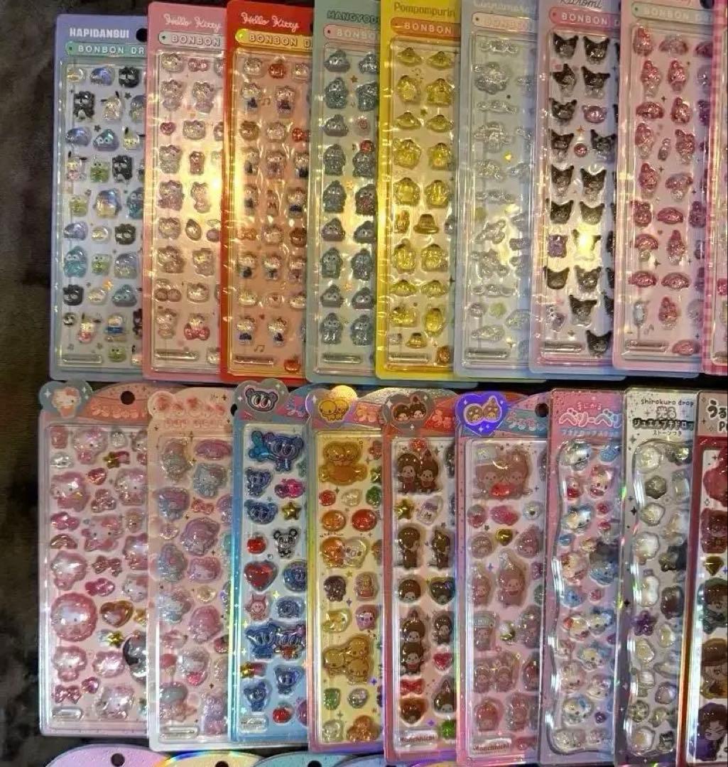 ボンボンドロップシール などまとめ売り 90点　うるちゅる　プチドロップ　シール