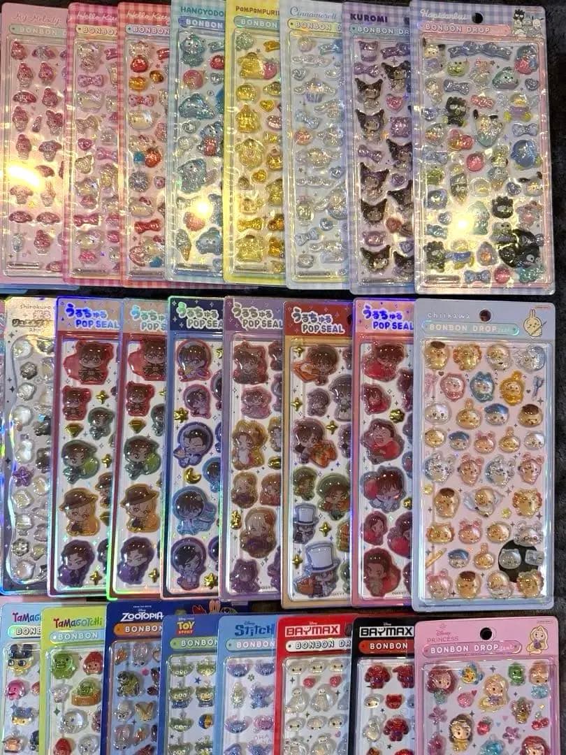 ボンボンドロップシール などまとめ売り 90点　うるちゅる　プチドロップ　シール