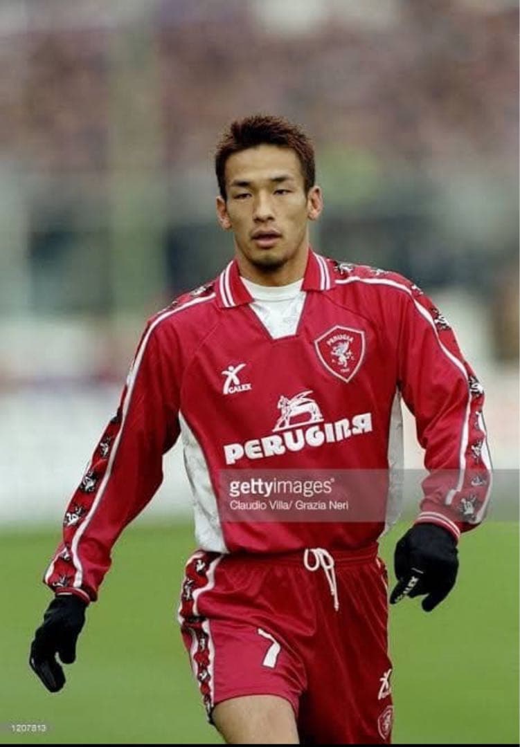 ペルージャ 99/00 ホーム ユニフォーム #7 NAKATA 中田英壽