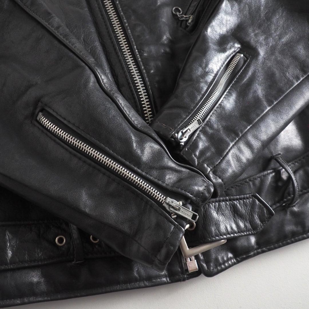 Schott 118 size40 ダブルライダースジャケット レザージャケット