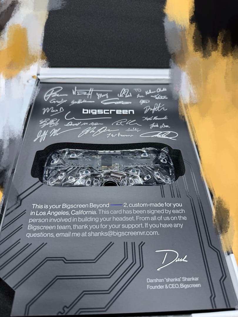 Bigscreen Beyond 2 e アイトラッキングモデル Bigscreen Beyond 2 e