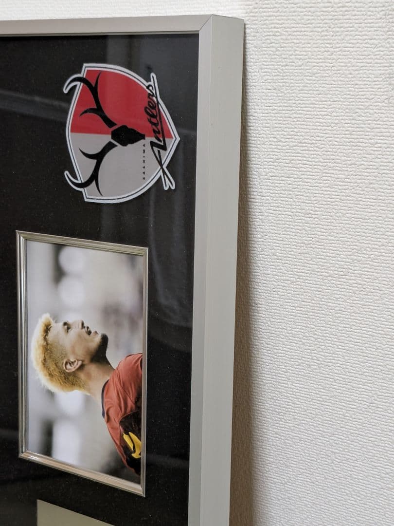 鹿島アントラーズ】鈴木優磨月間MVP受賞祈念サイン入り特製フレーム