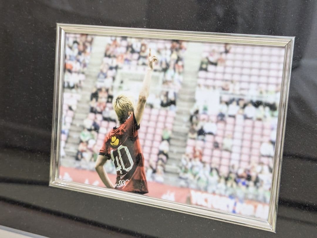 鹿島アントラーズ】鈴木優磨月間MVP受賞祈念サイン入り特製フレーム