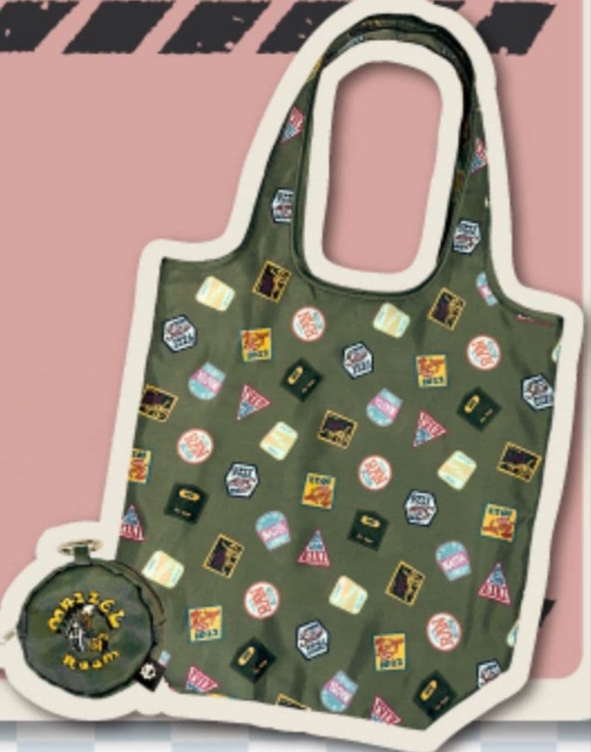 BMSG MAZZEL ROOM ポーチ付きエコバッグ