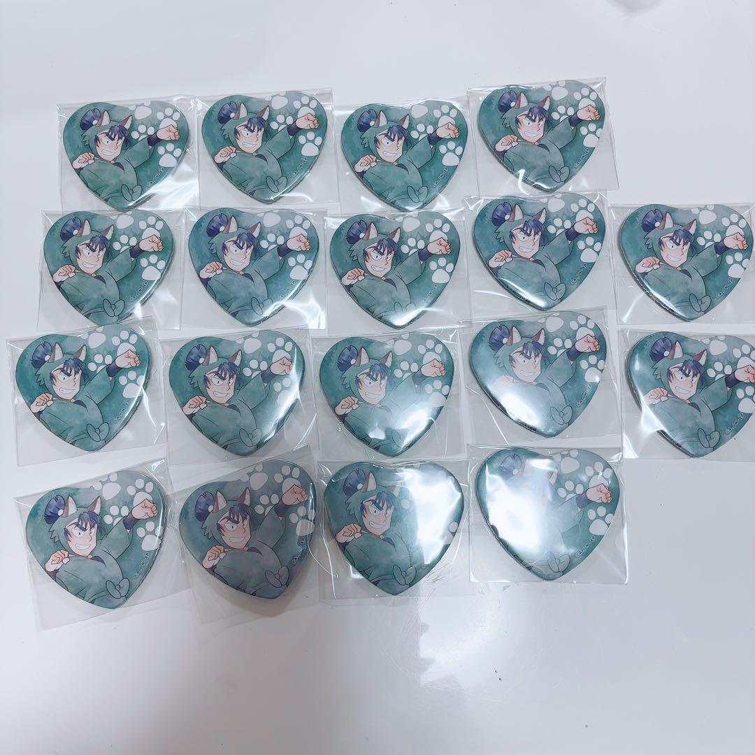 めい 食満留三郎 ナンジャタウンハート缶バッジ 18個 ︎︎⟡ 忍たま ナンジャ ハート缶バッジ 食満留三郎 食満 - メルカリ