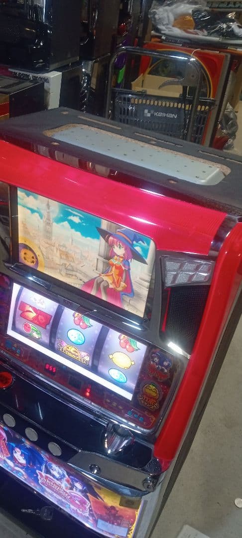 送料込　パチスロ　実機　マジカルハロウィン3 アミューズ　不要　家スロ