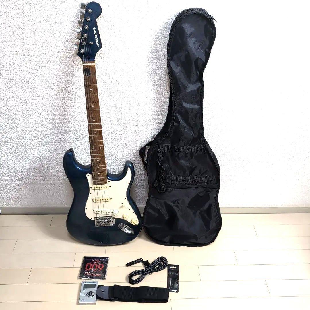 【最終値下げ】SELDER エレキギター ブルー 最終値下げ】SELDER エレキギター ブルー - メルカリ
