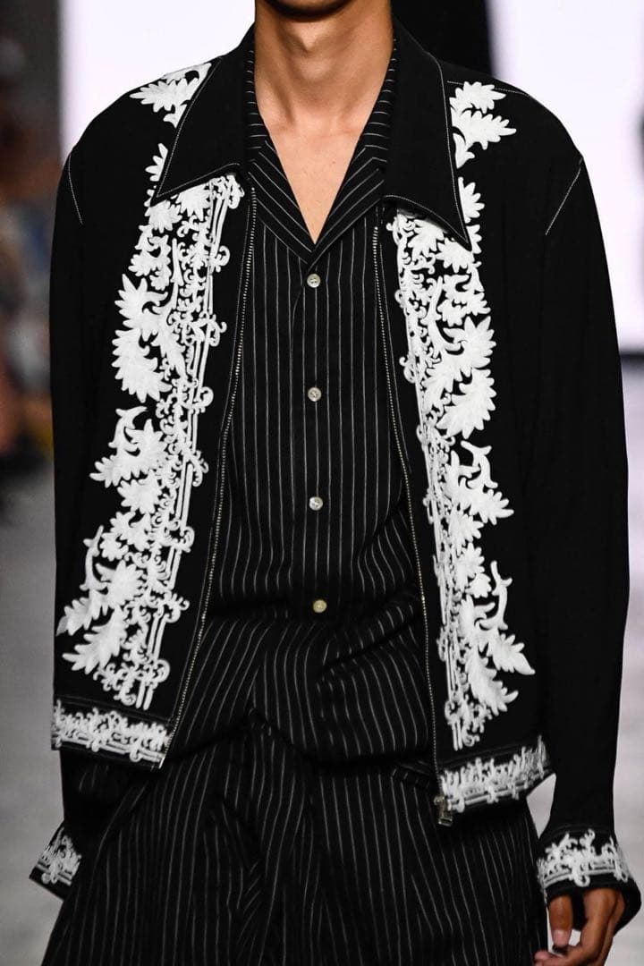 BED J.W. FORD Indian Embroidery Blouson