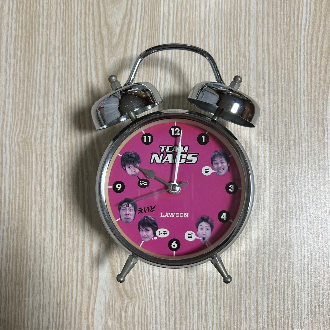 チームナックス　NACS 目覚まし時計　大泉洋　安田顕 チームナックス NACS 目覚まし時計 大泉洋 安田顕 - メルカリ