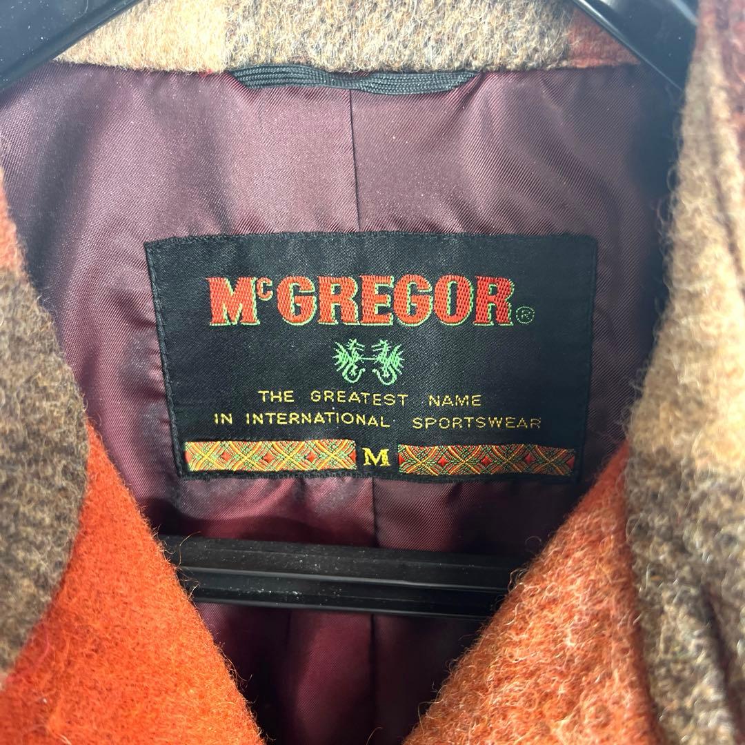 McGREGOR マクレガー 80s チェック柄 コート 古着 ヴィンテージ - メルカリ