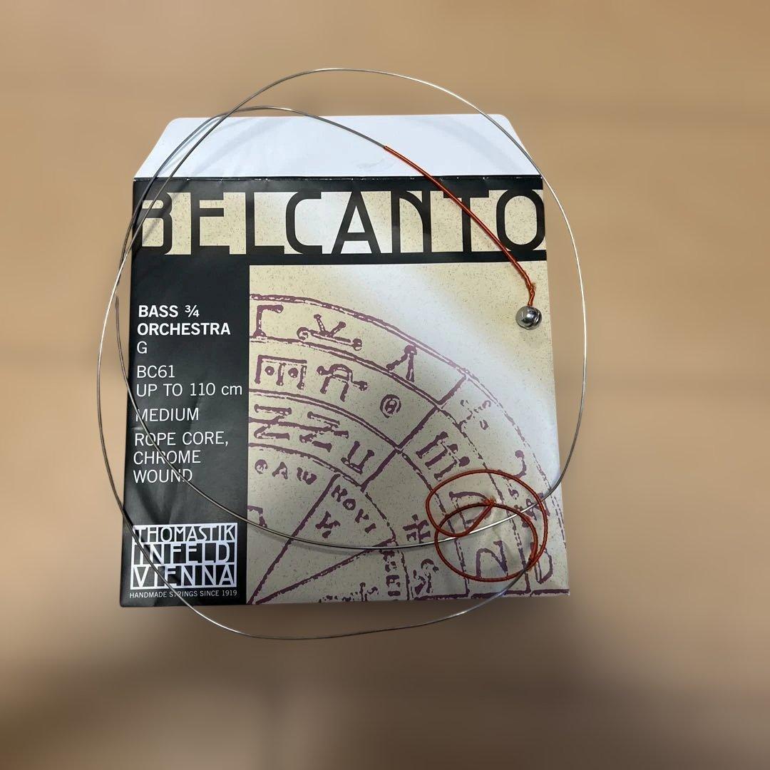 中古品】コントラバス弦 ベルカント EADG セット - メルカリ