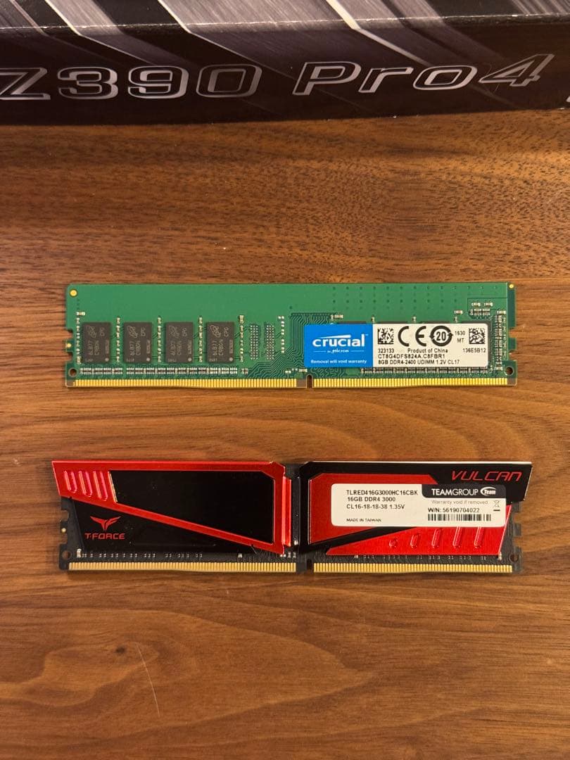 マザーボード + CPU + メモリ4枚（計48GB）セット i5 9400f - CPU