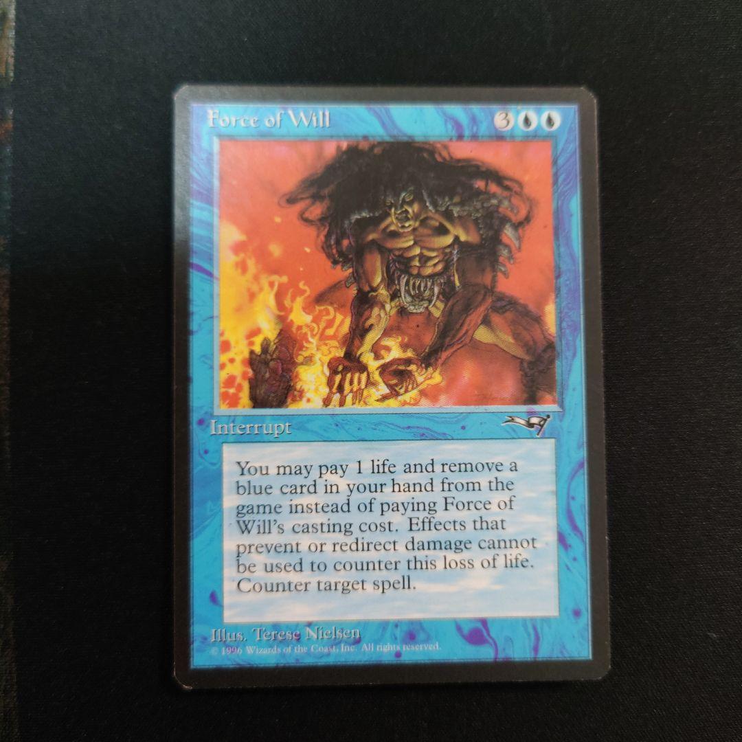 MTG 意志の力 Force of Will アライアンス 4枚セット