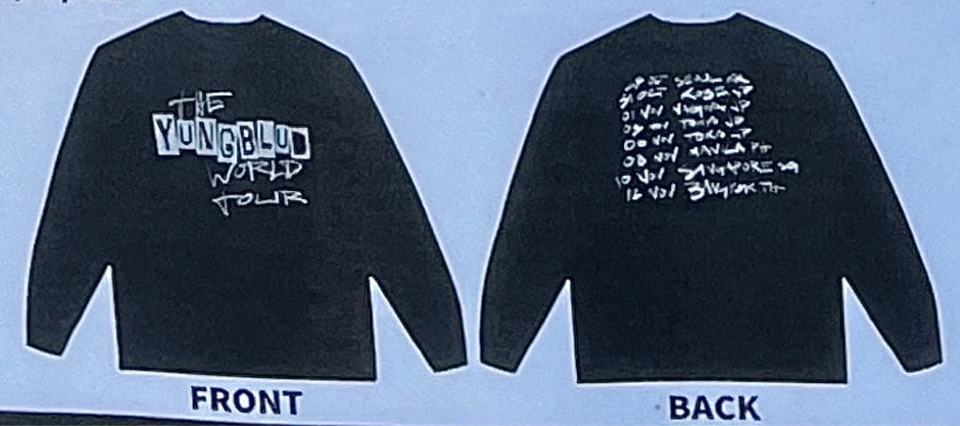 YUNGBLUD ロンT ロング Tシャツ サマソニ ヤングブラッド