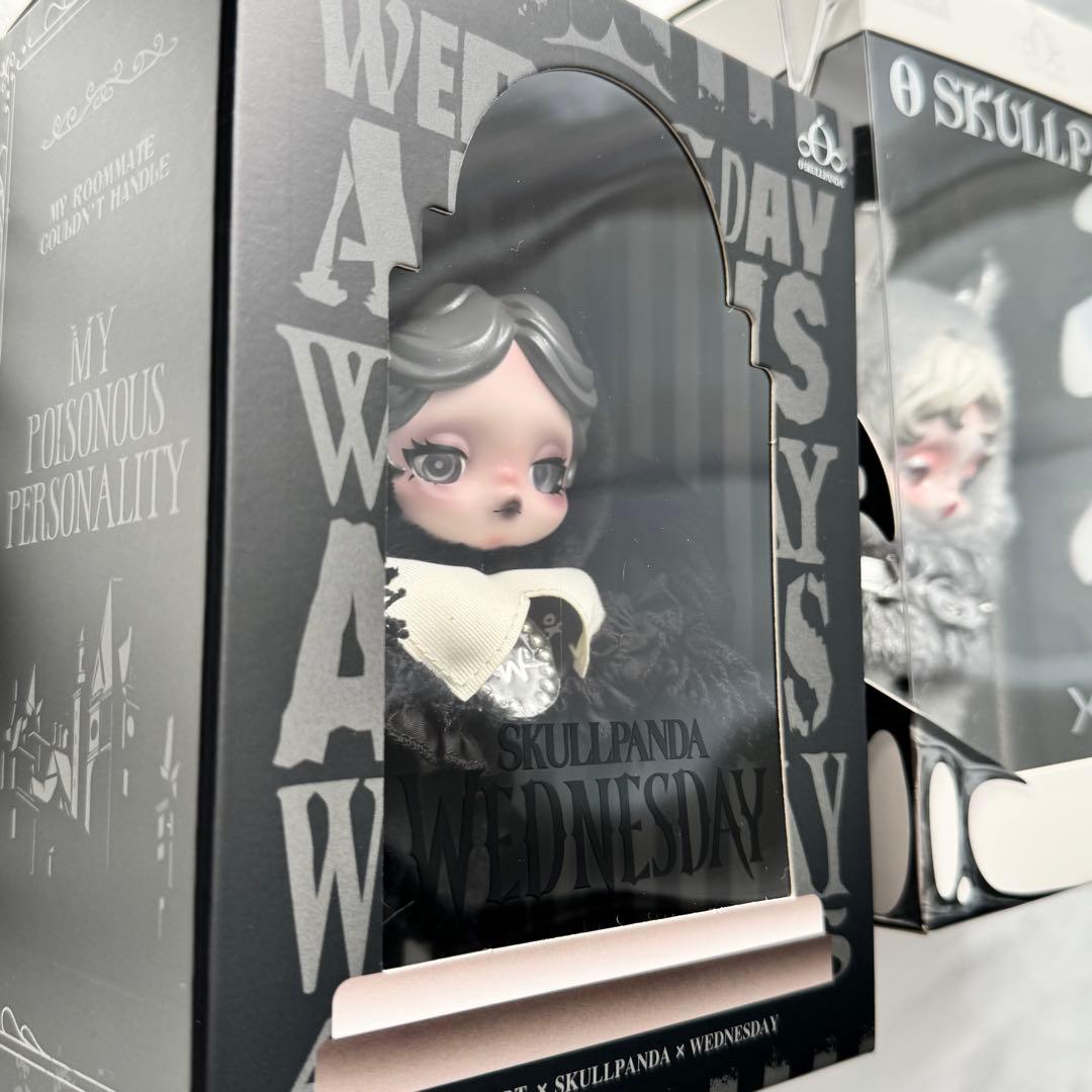 【限定版2点セット】SKULLPANDA WEDNESDAY スカルパンダ XG