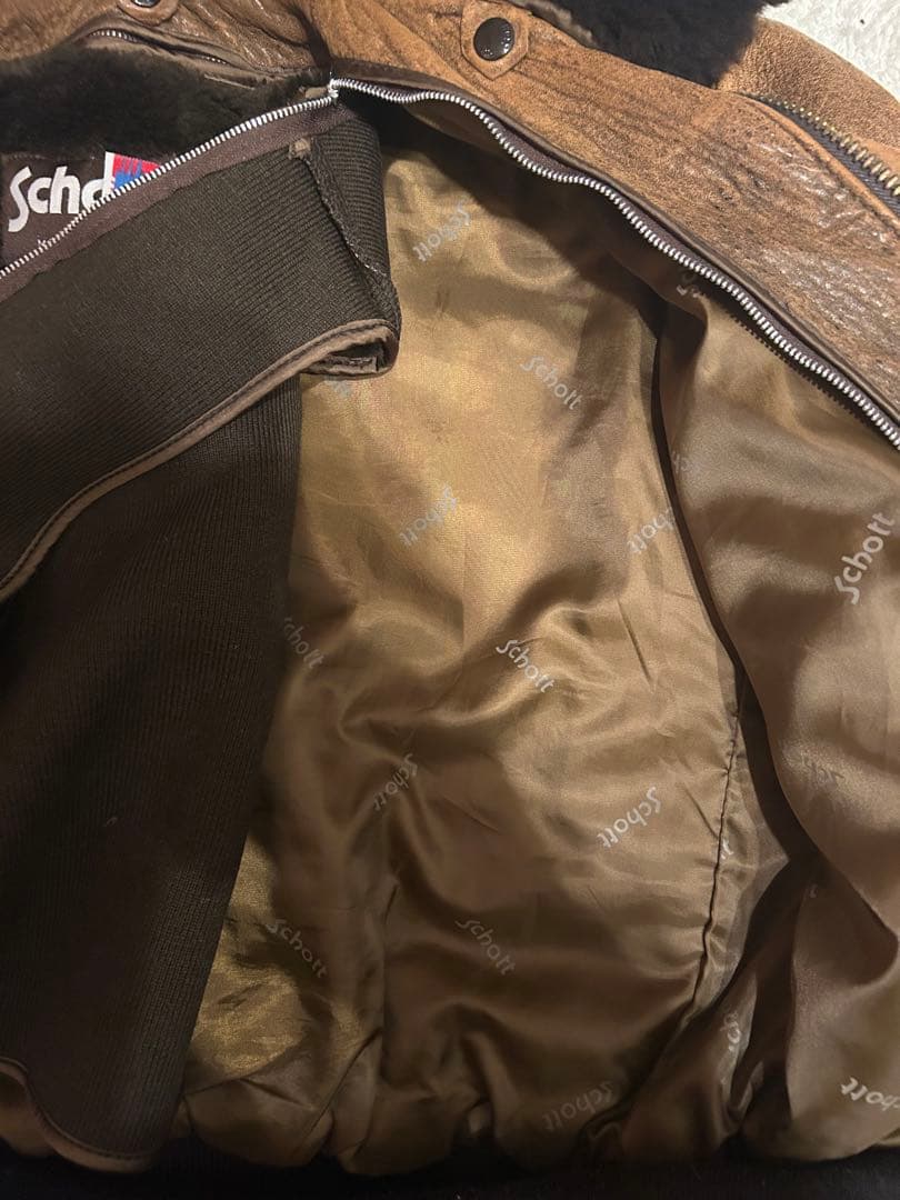 Schott g1フライトジャケット at981 サイズ40 - メルカリ