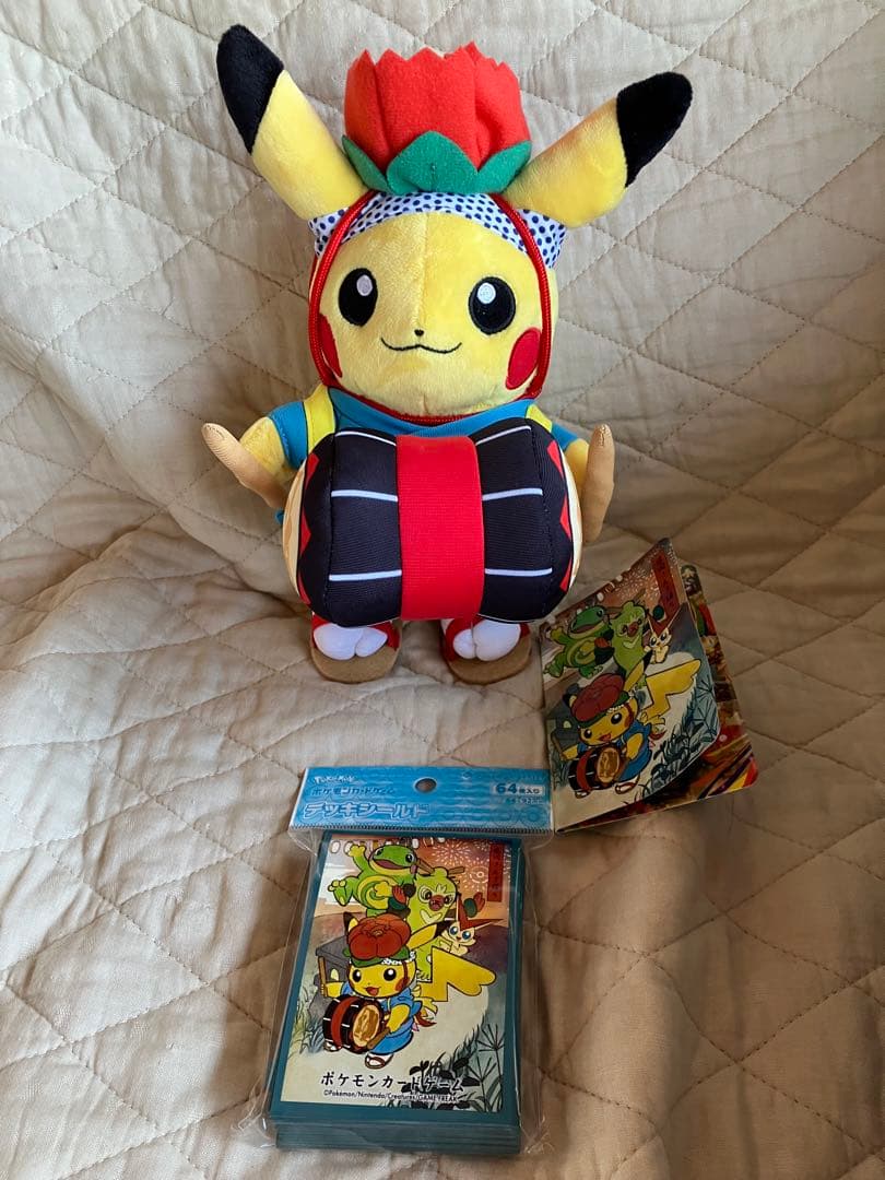 ぬいぐるみ さんさ踊りごっこピカチュウ ポケモンセンタートウホクR