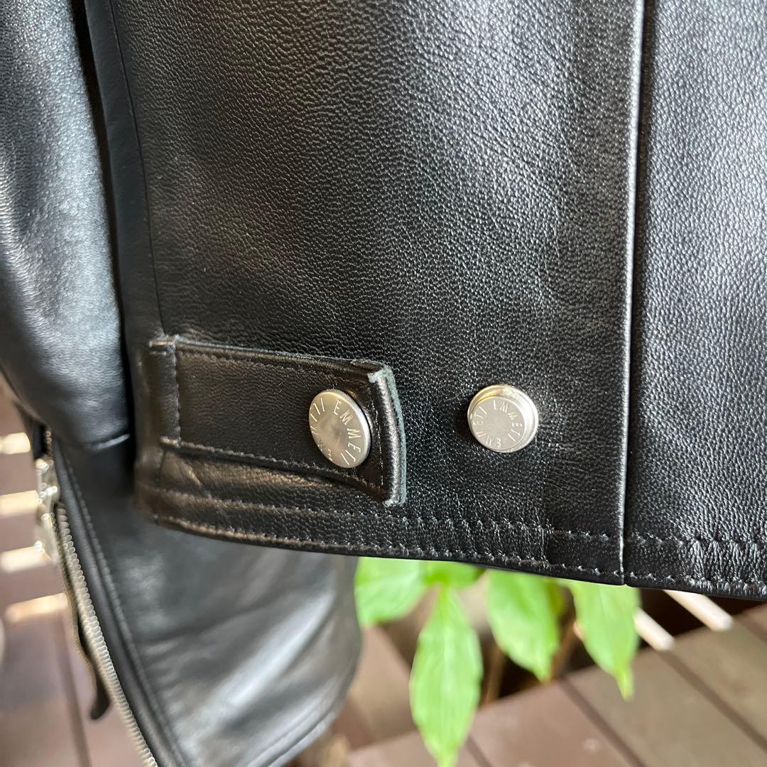 EMMETTI H千場義雅プロデュースレザーシングルライダース - メルカリ