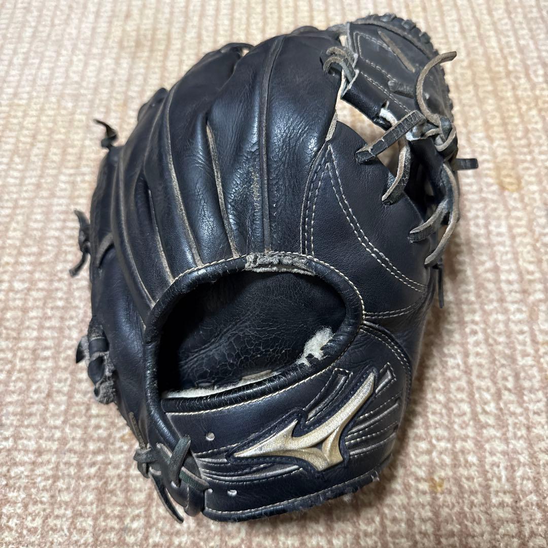 Mizuno Global Elite 硬式グローブ 黒 MIZUNO (ミズノ) 軟式グローブ ブラック Global Elite GA 投手用