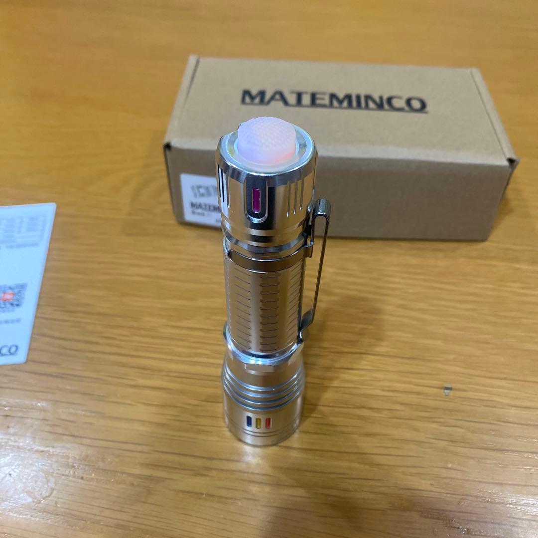MATEMINCO FW2 懐中電灯 LEP 照射距離1303m 310ルーメン - メルカリ