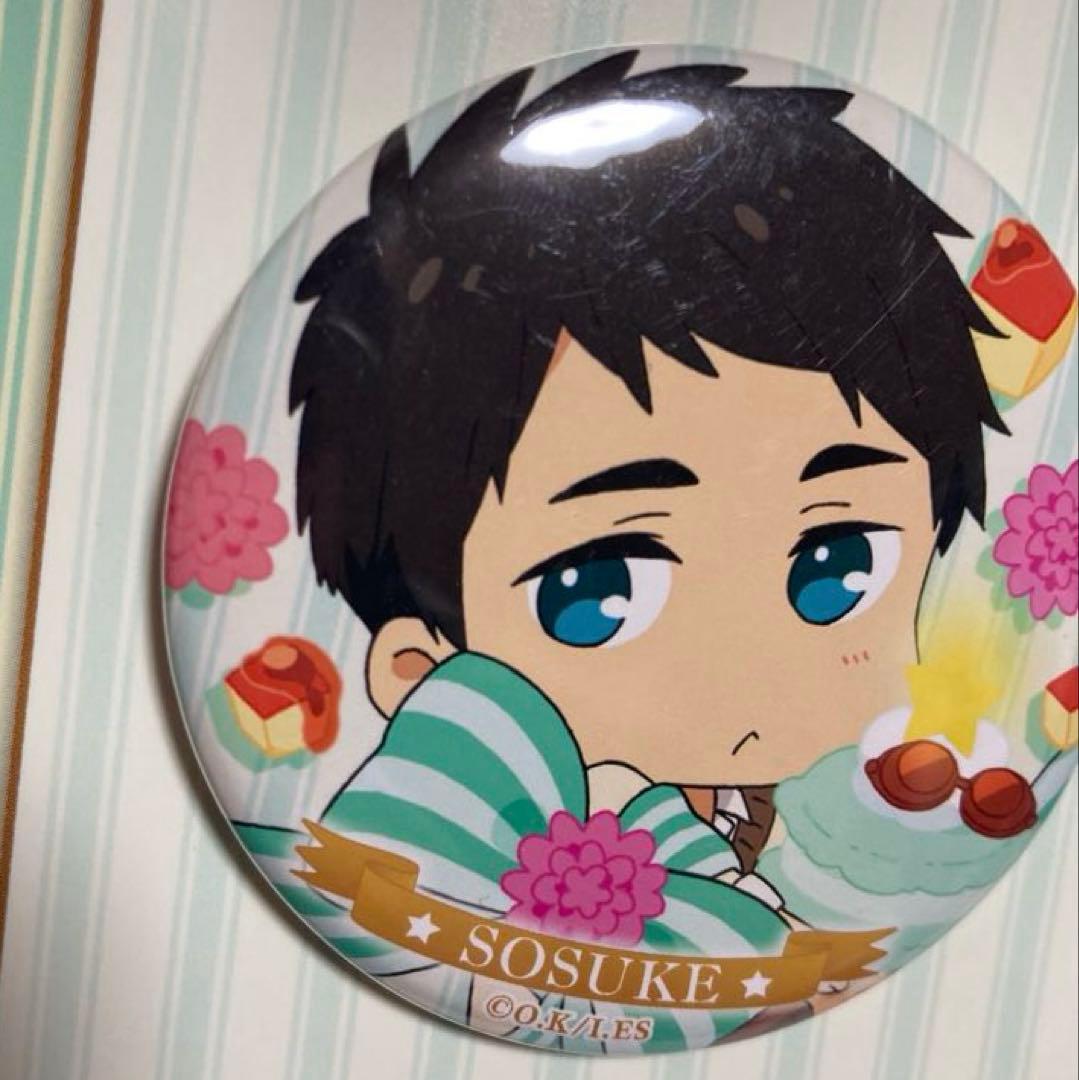 Free! Fresh Fruit Birthday 缶バッジ 山崎宗介 - メルカリ