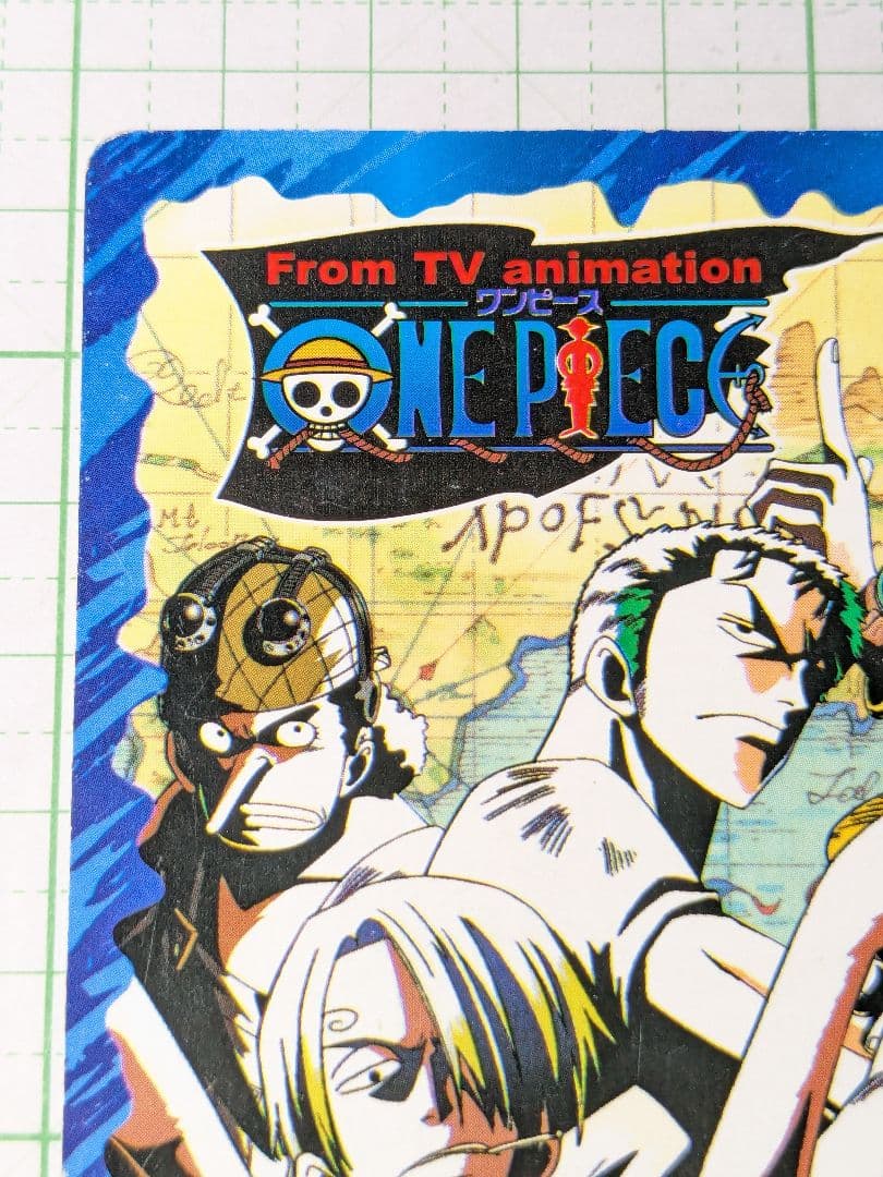 ONE PIECE　初期　レア　ブロマイド　カード　ルフィ海賊団　ワンピース