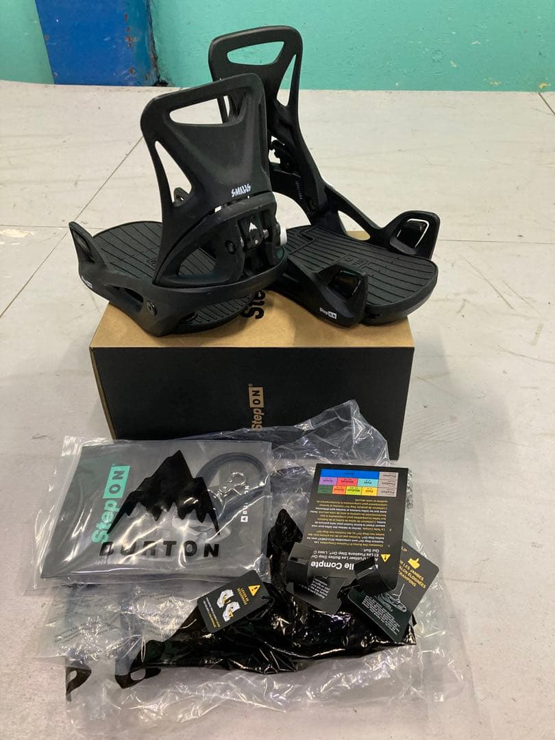 Step On スノーボードビンディング SMALL ブラック 楽天市場】burton step on（種類（スノーボードビンディング）クイック