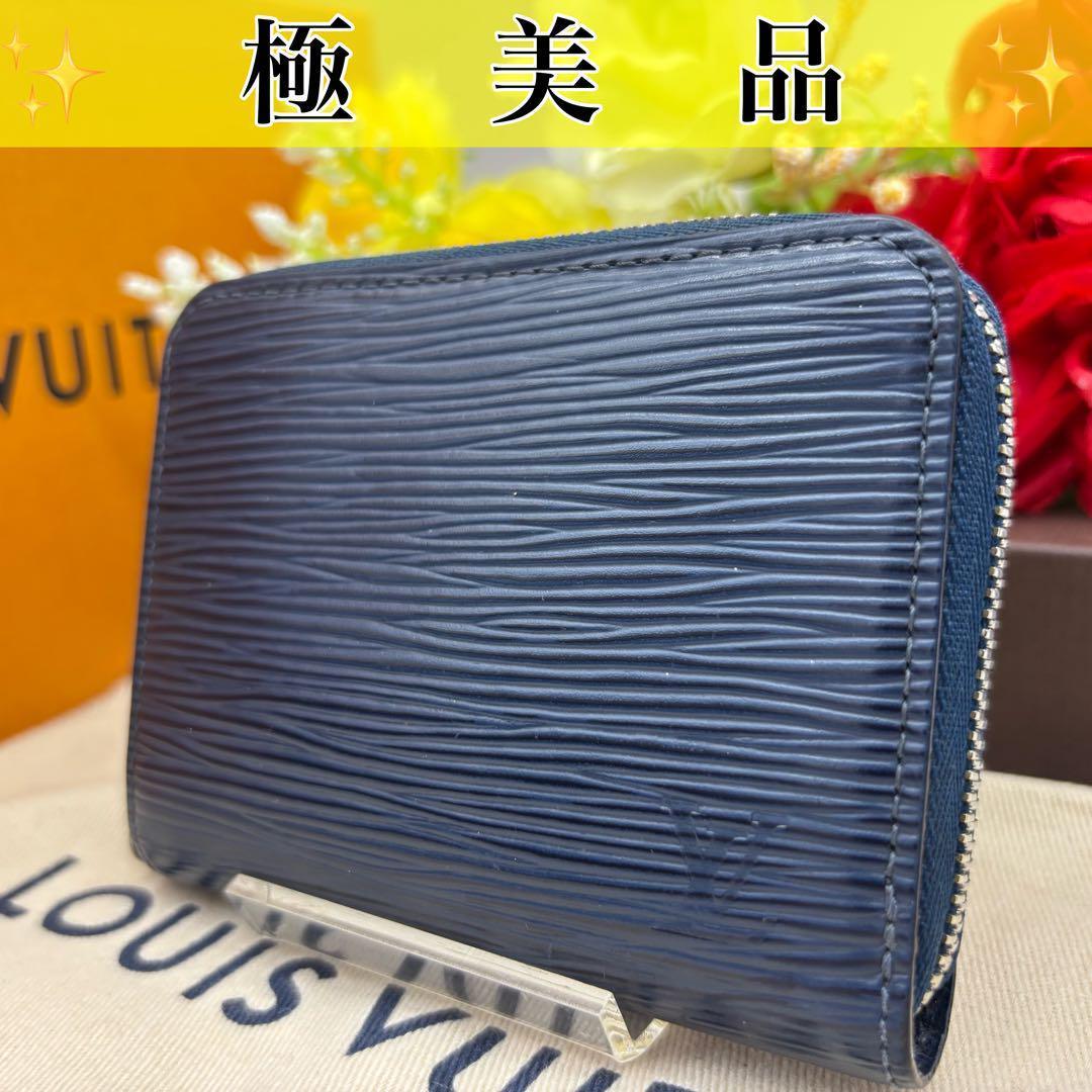 ✨極美品✨ルイヴィトン　エピ　アンディゴブルー　ジッピーパース 極美品】ルイヴィトン エピ ジッピーウォレット ネイビー｜Yahoo