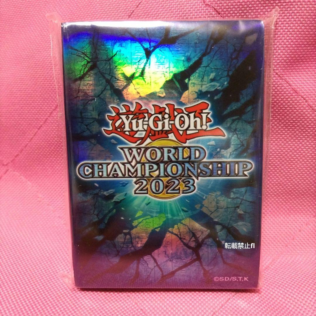 遊戯王 WCS2023 世界大会 限定 青スリーブ 50枚 - メルカリ