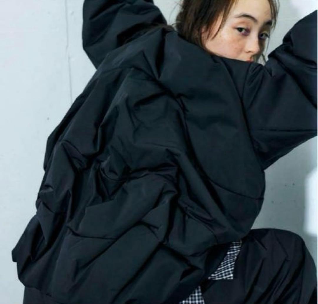 試着のみ ENFOLD エンフォルド SOLID BLOUSON 立体ブルゾン - メルカリ
