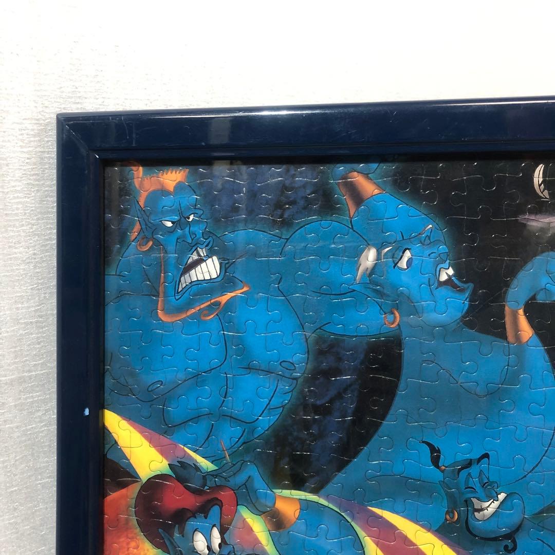 【超美品‼️】アラジン ジーニーの変身コレクション　ジグソーパズル 額付き 完成