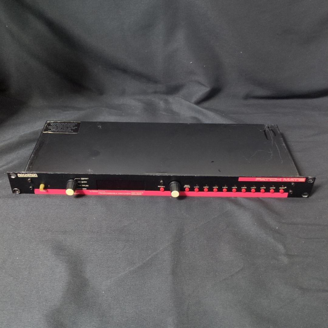 Rocktron PatchMate Programmable Switcher - メルカリ