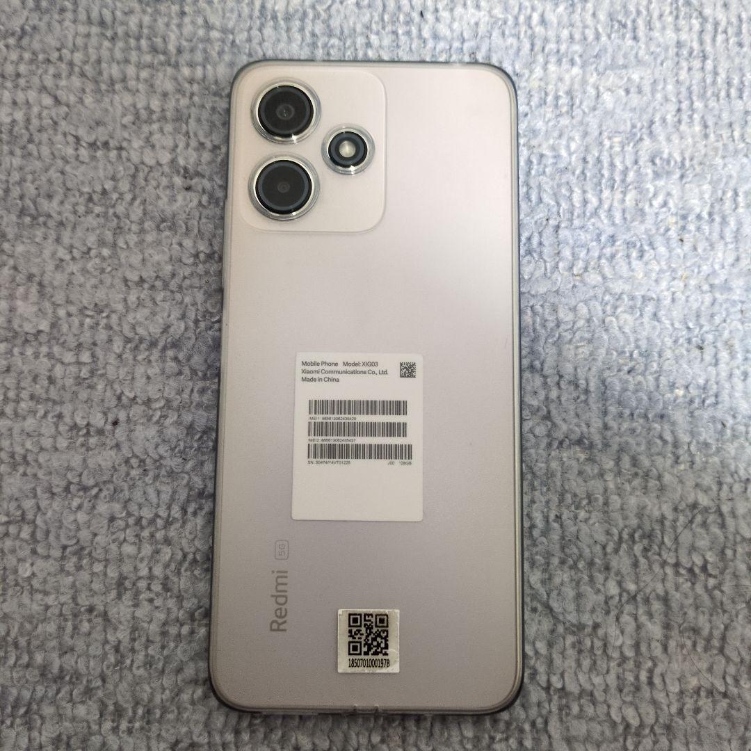 Xiaomi Redmi 12 5G ポーラルシルバー 本体 Xiaomi（シャオミ） Redmi 12 5G 8GB/256GB ポーラーシルバー 本体 SIM