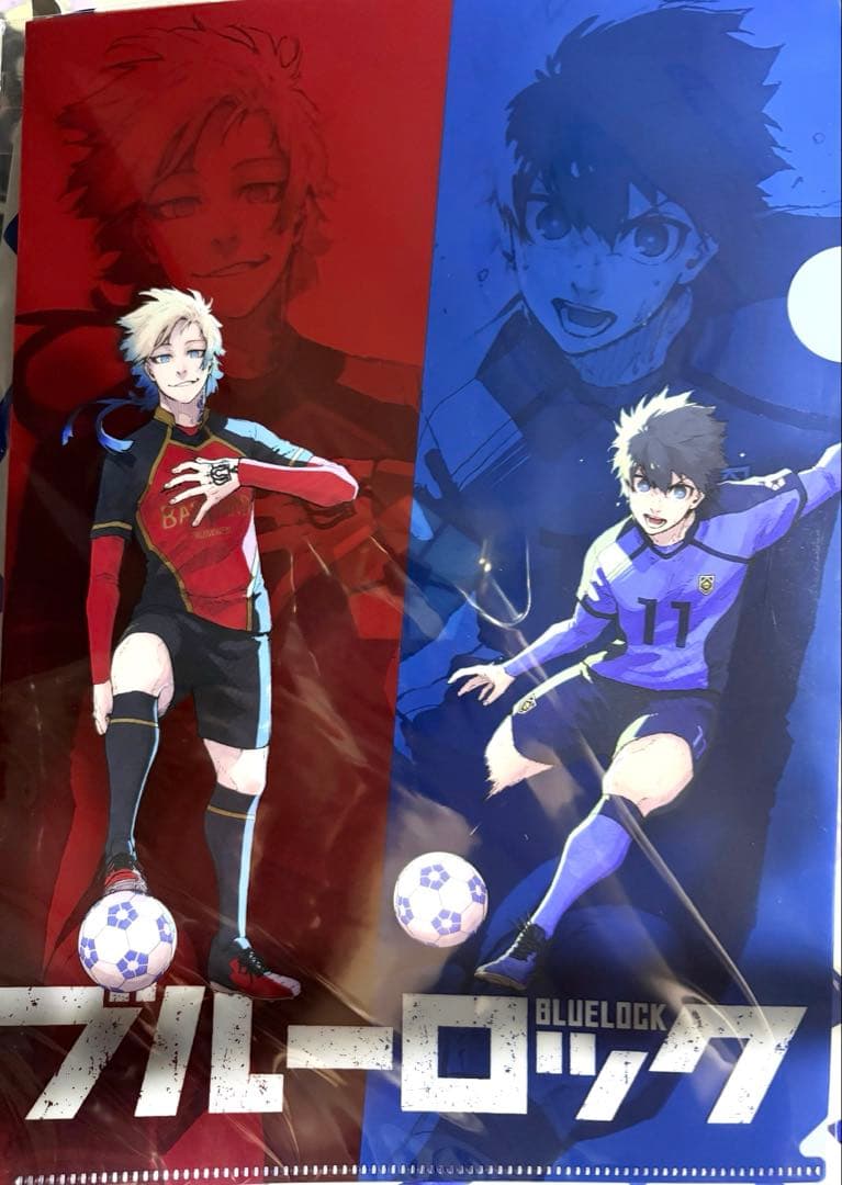 伊勢丹 ブルーロック 原作絵 コラボ 描き下ろしクリアファイル