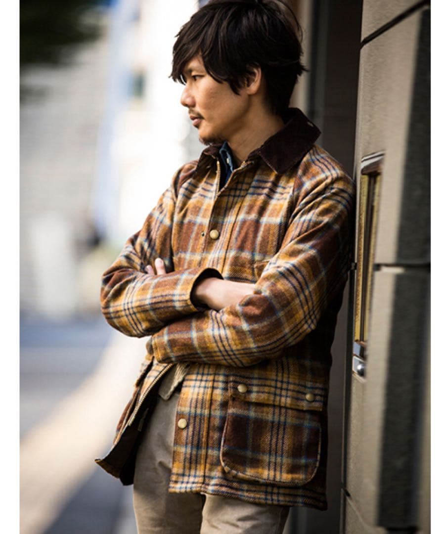 Barbour BEAMS 別注 BEDALE Mallalieus - メルカリ
