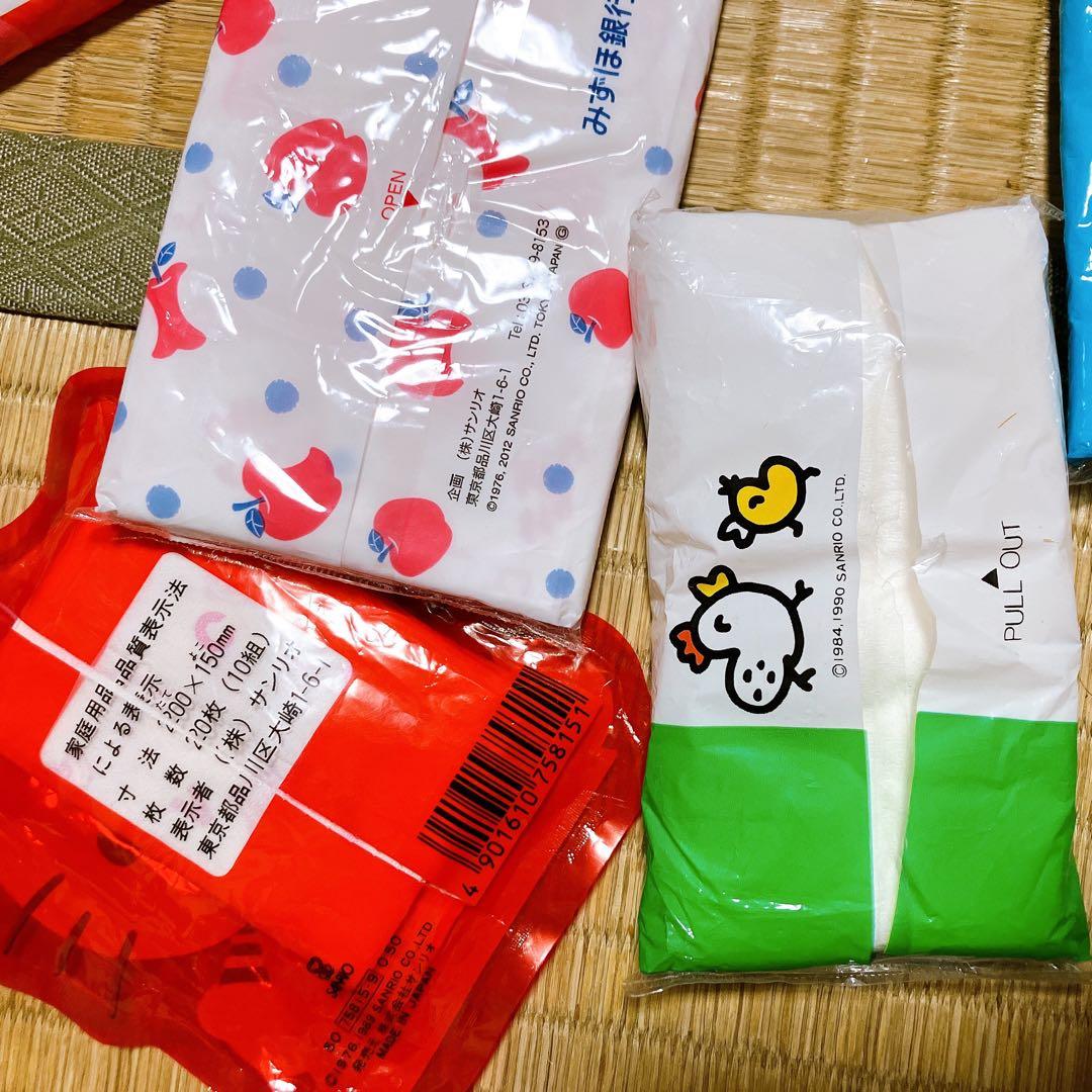 ポケットティッシュ サンリオ キティ レトロ キキララ ター坊 レア