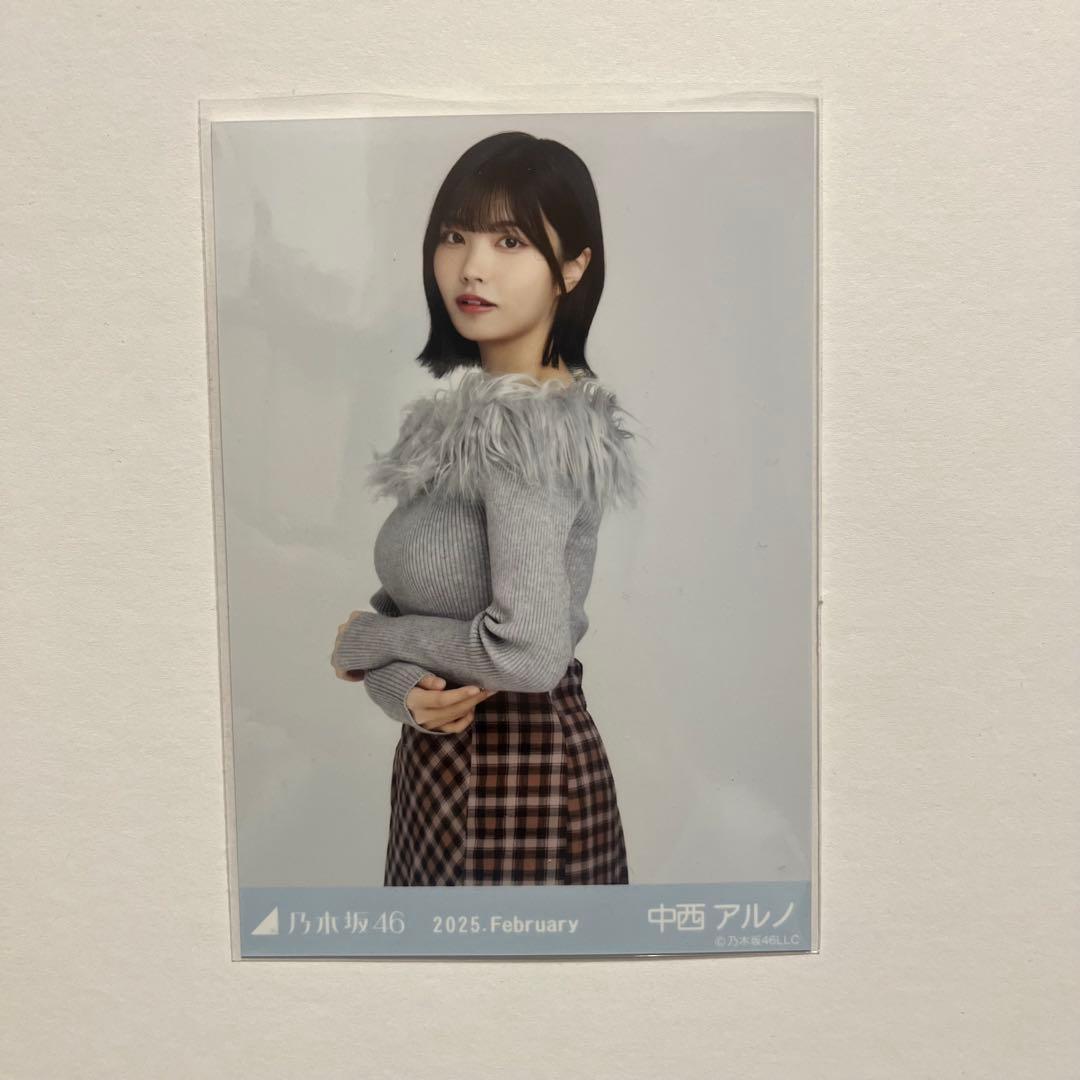 乃木坂46 生写真 オフショルニット 中西アルノ チュウ - メルカリ
