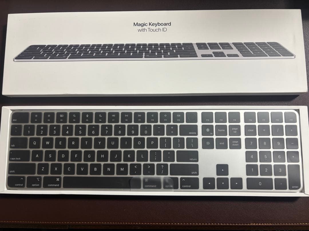 Apple Magic Keyboard with Touch ID テンキー アップル(Apple) MXK83LL/A Appleシリコン搭載Macモデル用Touch ID搭載