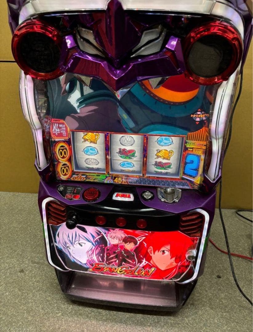 6号機 エヴァンゲリオンAT777 実機 家庭用フルセット！