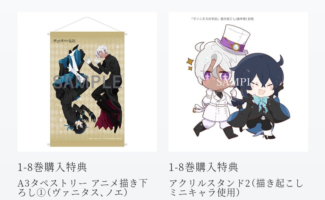 全巻購入特典】ヴァニタスの手記 - メルカリ