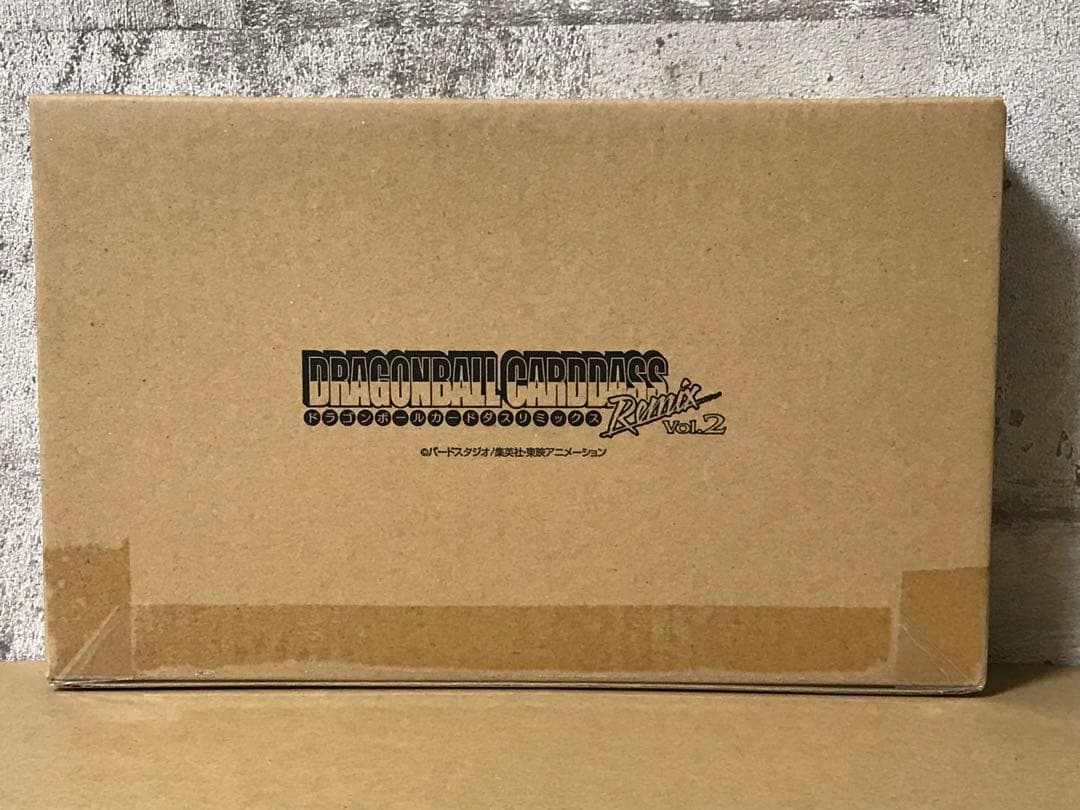 ドラゴンボール カードダス リミックス Vol.2+Vol.3【輸送箱未開封】