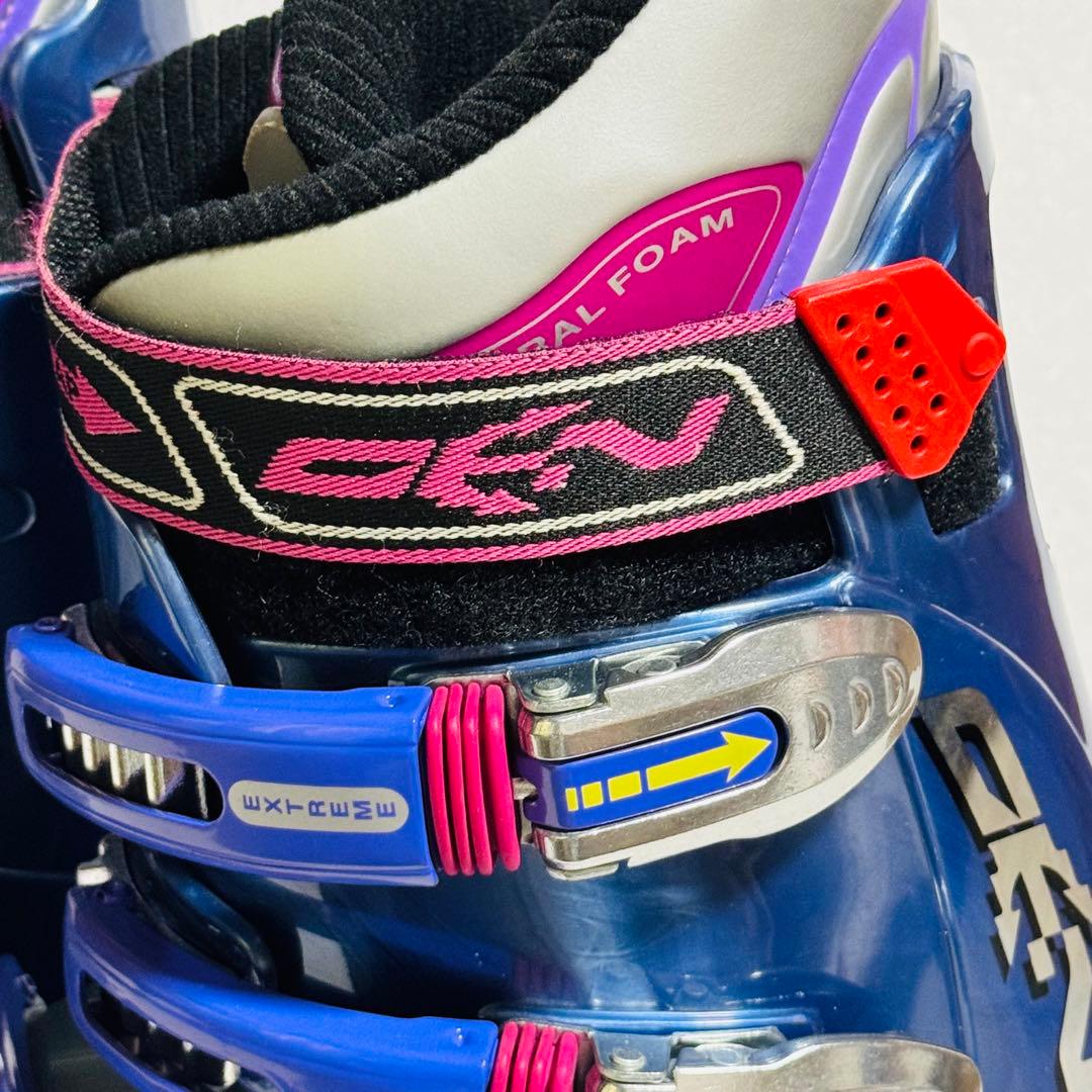 27.5cm GKN スキー ブーツ 青/ピンク