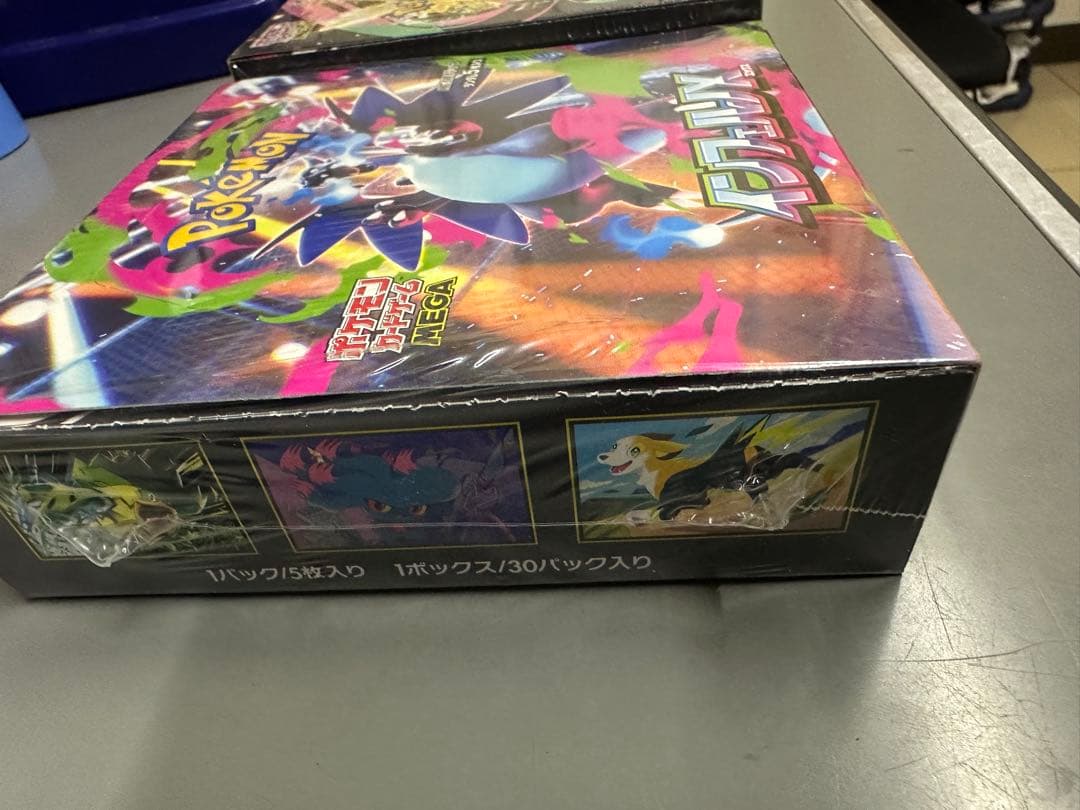 インフェルノX 1ボックス メガドリームex 1ボックス 未開封シュリンク付き