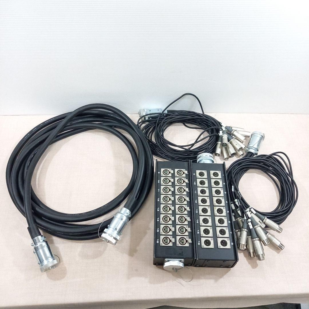 CANARE コネクターボックス 16B2F1 16B1F2 マルチケーブル付 - メルカリ