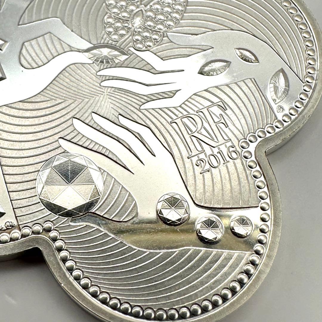 希少】ヴァンクリーフ＆アーペル 10ユーロ 銀貨 110周年記念コイン