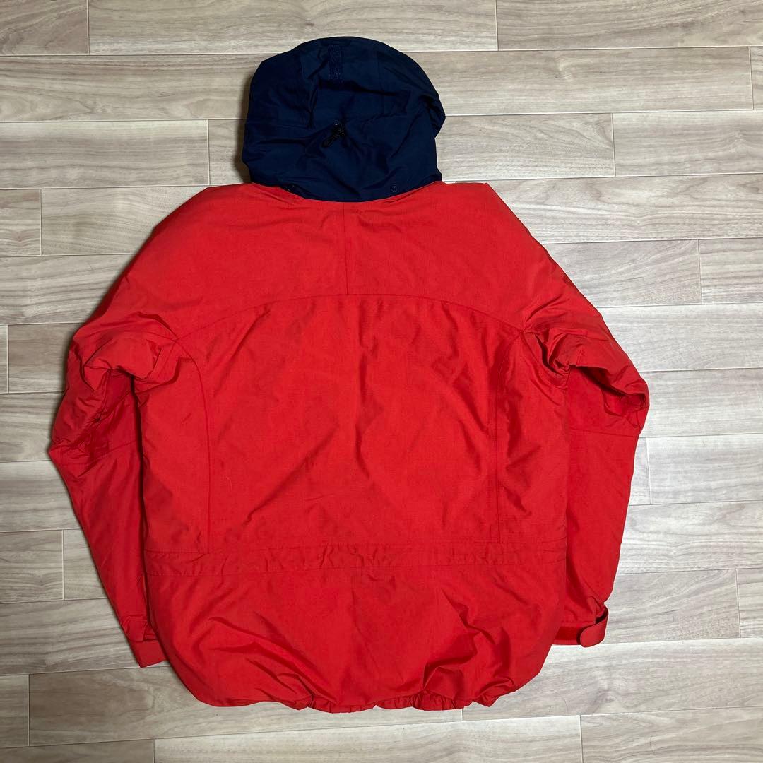 old mont-bell モンベル ダウン 赤マウンテンパーカー 古着 y2k - メルカリ