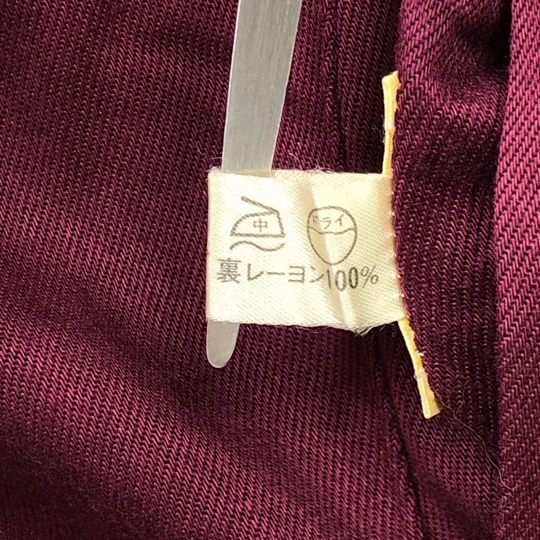 80s PINK DRAGON スカジャン ロゴ刺繍 龍 赤 ボルドー FDC - メルカリ