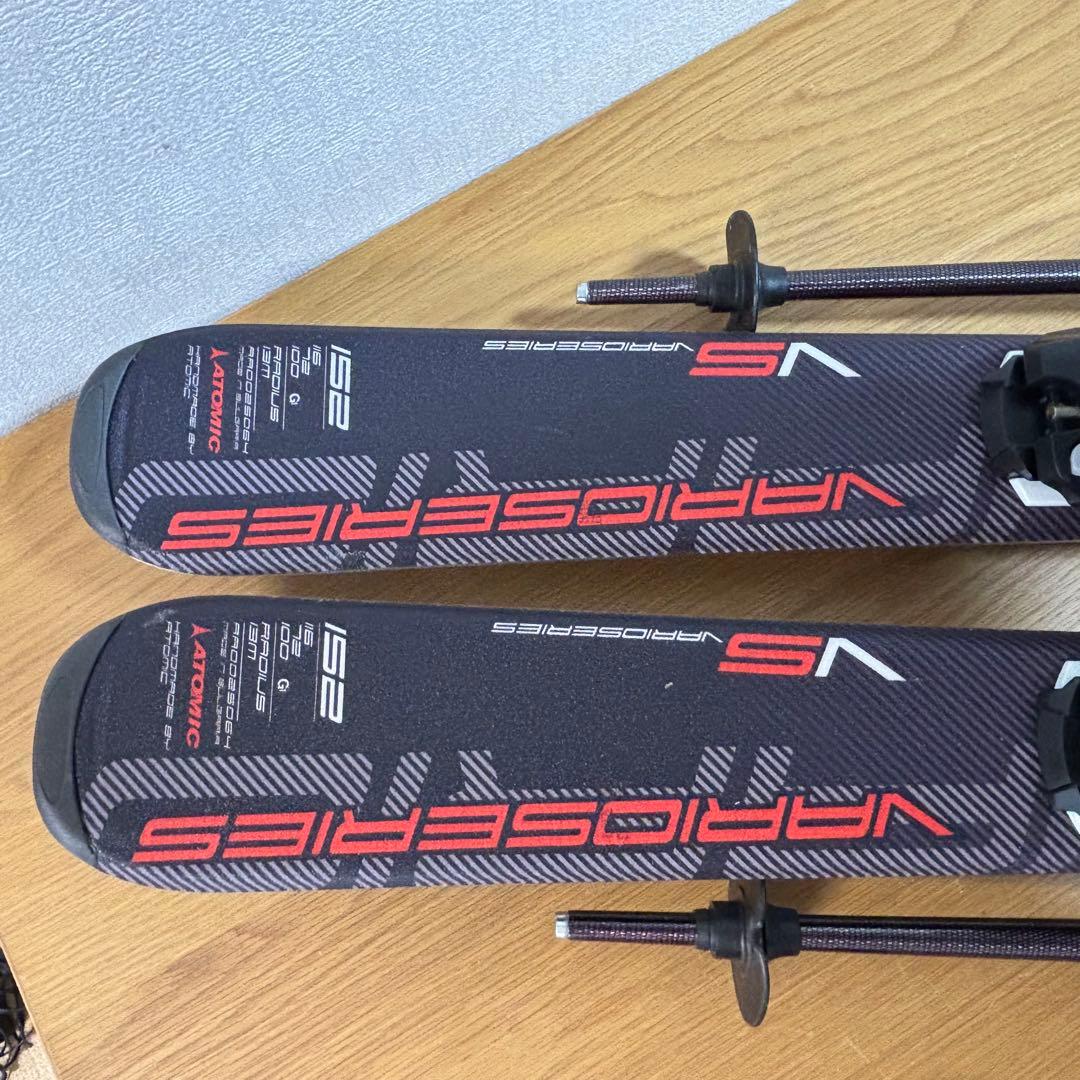 UV様専用美品 GIPRONストック付 ATOMIC 152cm スキー板セット - メルカリ