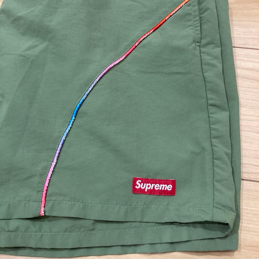 supreme gradient piping water shorts 水着
